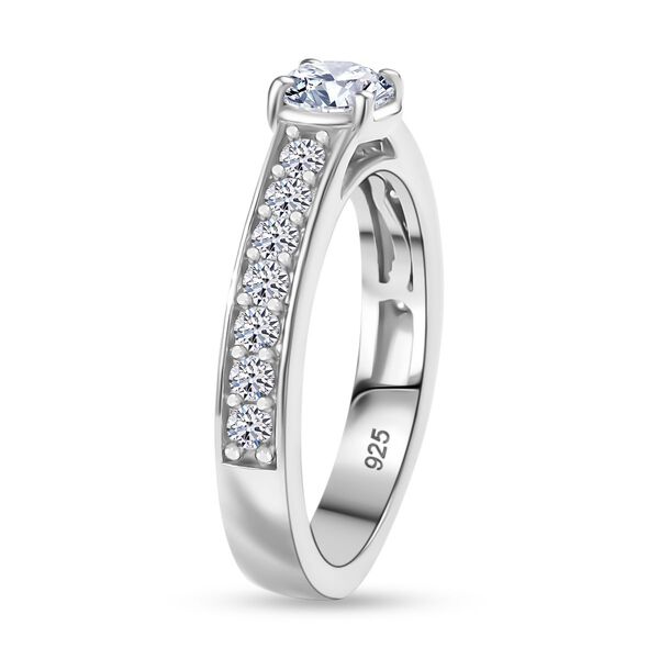 LUXURIANT SGL zertifizierter VS-EF Labor Diamant Ring - 1 ct. image number 5