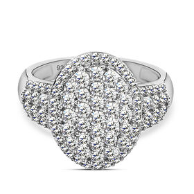 Moissanit Ring - 1,17 ct.