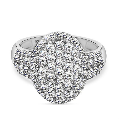 Moissanit Ring - 1,17 ct. image number 0