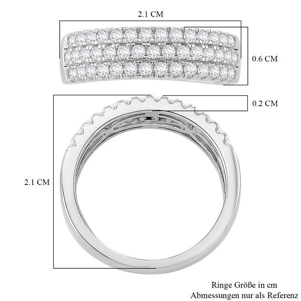 Moissanit Ring - 0,60 ct. image number 6