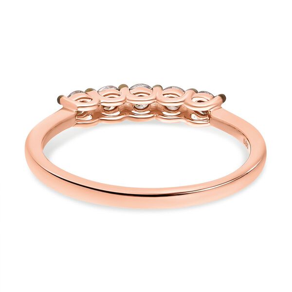 Nat&uuml;rlicher Champagner Diamant I2 Ring, 585 Gold (Gr&ouml;&szlig;e 17.00) ca. 0,50 ct image number 5