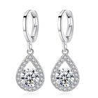 AAA Zirkonia Ohrringe Nickelfreies Messing rhodiniert