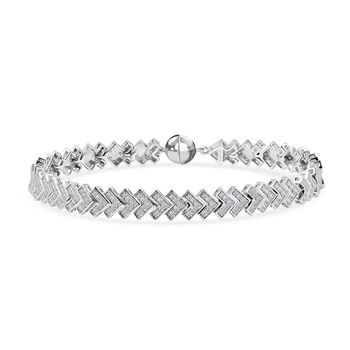 LUXURIANT SI-GH Labor Diamant 19cm Armband - 2,59 ct.