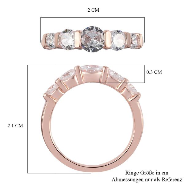 LUSTRO STELLA Zirkonia Ring - 2,15 ct. image number 8