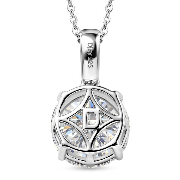 D'Joy Moissanit Schmuckset ca. 50 cm 925 Silber Rhodiniert ca. 4,97 ct. image number 4
