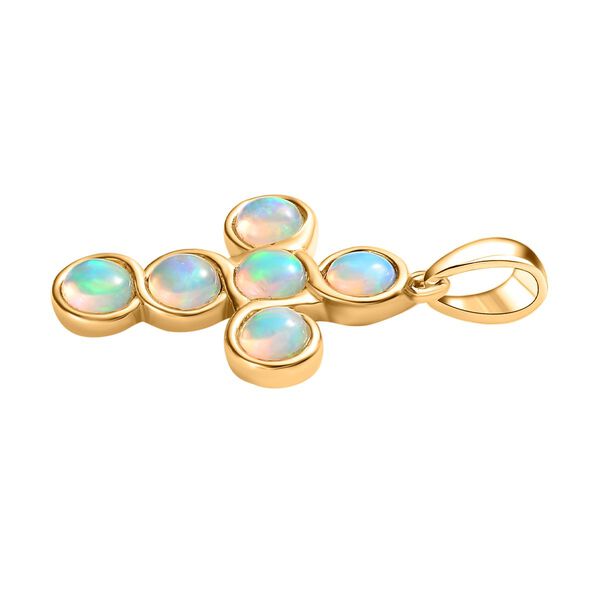 Nat&uuml;rlicher, &auml;thiopischer Welo Opal-Anh&auml;nger - 1,52 ct. image number 4