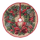 Weihnachtsbaum Rock, Weihnachtskranz Muster, Durchmesser 100 cm image number 0