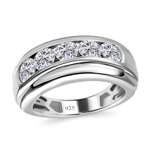 Moissanit Ring - 1,16 ct. image number 4