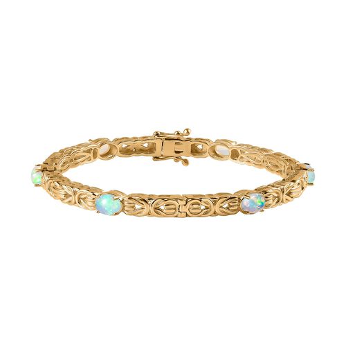 AA natürlicher, äthiopischer Welo Opal Armreif, 19 cm - 3,18 ct. image number 0