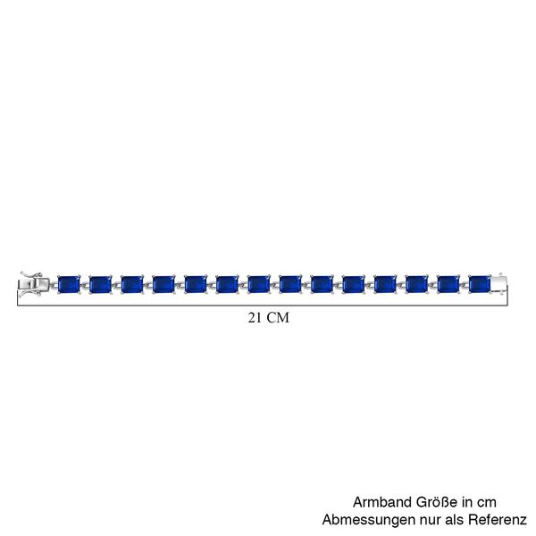 Ceylonfarbenes Quarz-Armband, 20 cm - 40,08 ct. image number 5