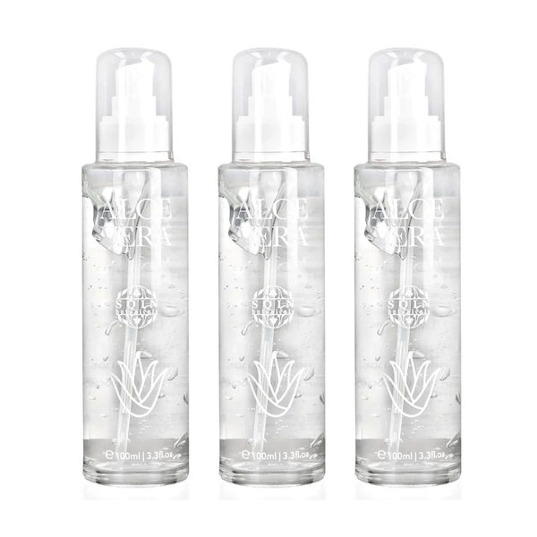 3er-Set SQIN BOTANICALS Aloe-Vera-Gel mit Vitamin A und E je 100ml image number 0
