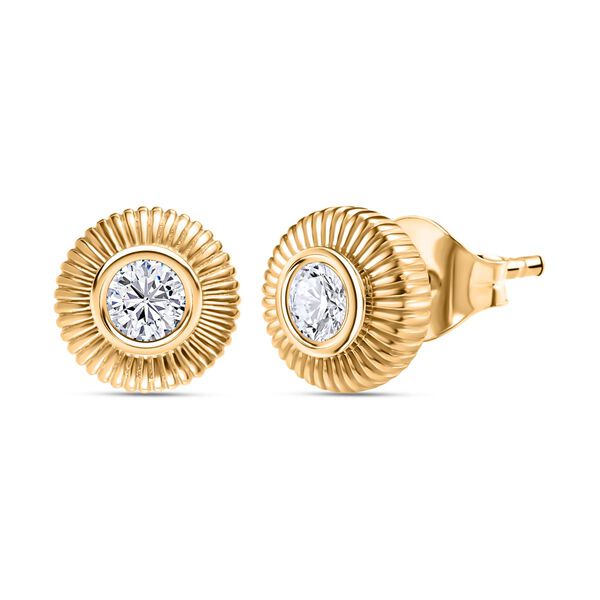 Moissanit Ohrringe- 0,49 ct.