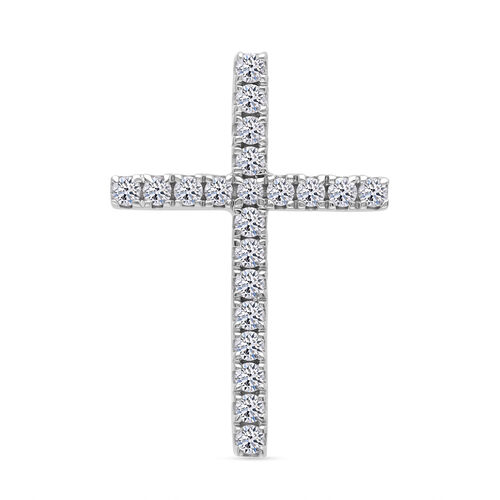 LUXURIANT DIAMOND- SI Labor Diamant Anhänger, 925 Silber Gelbgold Vermeil- 0,50 ct. image number 0