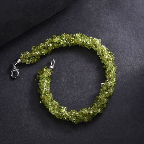 Natürliches Peridot Armband, 19 cm - 100 ct. image number 1