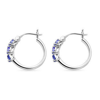 EVER TRUE Tansanit Ohrringe Nickelfreies Messing ca. 1,10 ct.