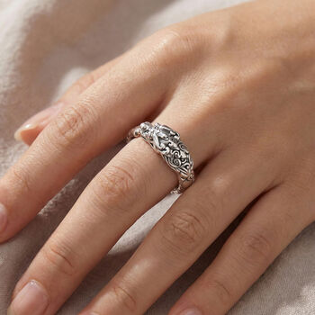 Royal Bali - 925 Silber Ring (Gr&ouml;&szlig;e 21.00) ca. 5,09g