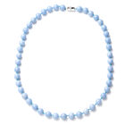 Angelite Halskette ca. 50 cm 925 Silber rhodiniert ca. 302,18 ct