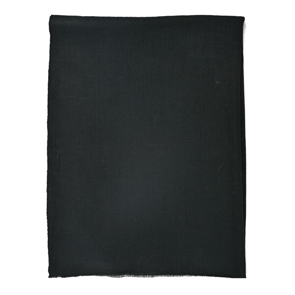 LA MAREY Großformatiger Schal, 100% Kaschmirwolle, 70 x 195 cm, Schwarz image number 4