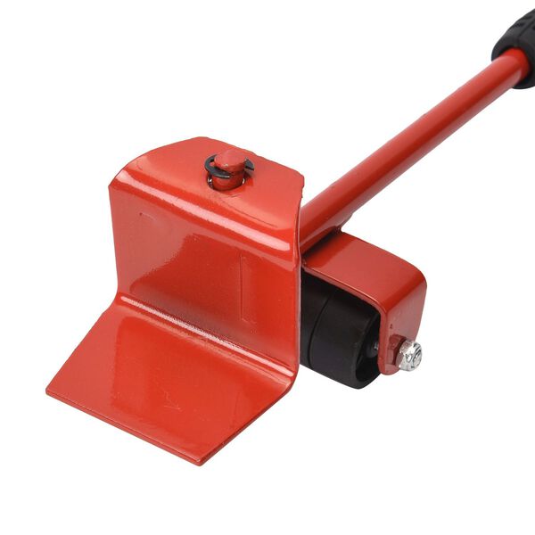 5er-Set Möbelroller, rot image number 6