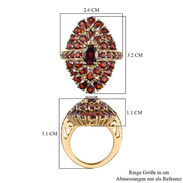 Roter Granat-Ring - 8,03 ct. image number 7
