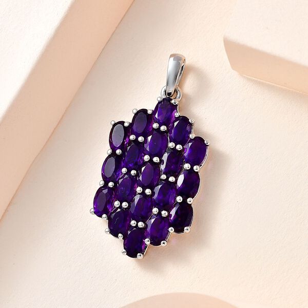 Afrikanischer Amethyst-Anh&auml;nger- 7,40 ct. image number 2