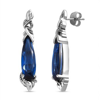 Ceylonfarbene Quarz-Ohrringe - 6.90 ct&nbsp;