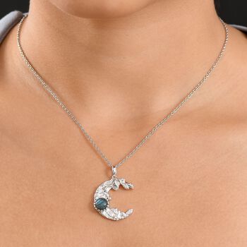 Labradorit Anh&auml;nger mit 50cm Kette - 1,50 ct.