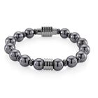 Terahertz Armband ca. 19 cm Reiner Edelstahl ca. 130,00 ct.