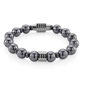 Terahertz Armband ca. 19 cm Reiner Edelstahl ca. 130,00 ct.