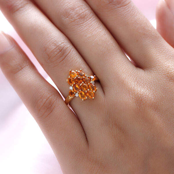 Salamanca Feueropal und Zirkon-Ring image number 3