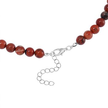 3er-Set - Rotes Jasper-Schmuckset - 323,50 ct.