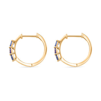 D'Joy AA Tansanit Ohrringe - 1,07 ct.