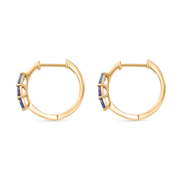 D'Joy AA Tansanit Ohrringe - 1,07 ct. image number 4