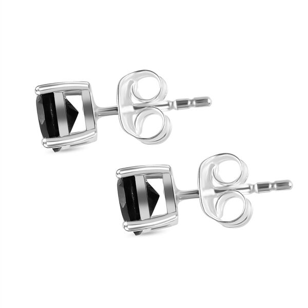 Schwarze Spinell-Ohrringe - 2,08 ct. image number 4