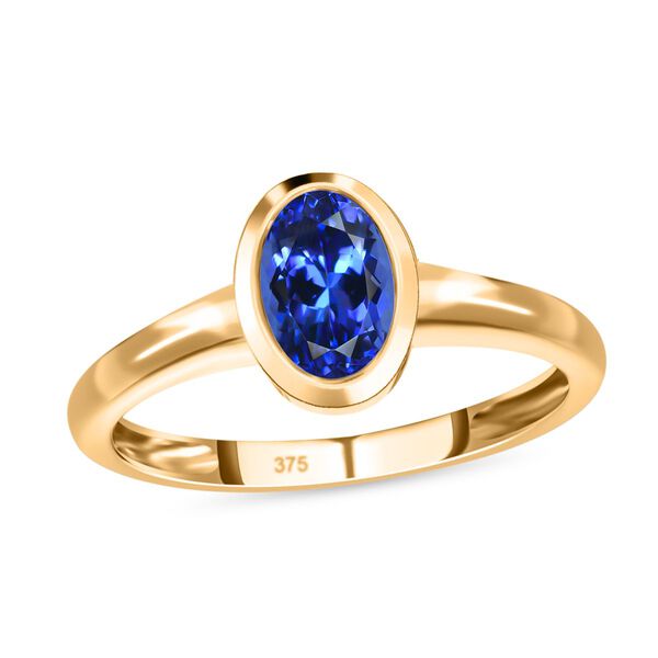 AA Tansanit Ring - 1,15 ct. image number 4