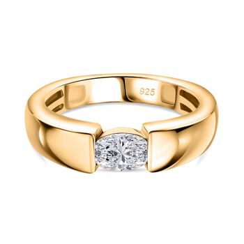 Moissanit Ring - 0,53 ct.
