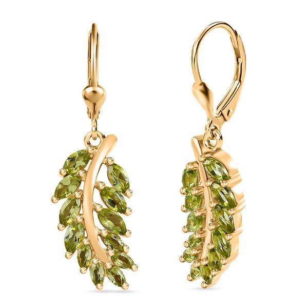 D’Joy Peridot Ohrringe - 3,46 ct. image number 0