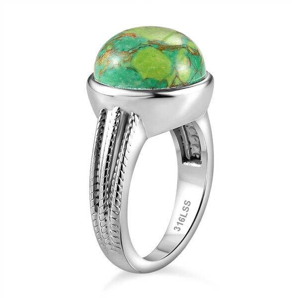 3er-Set grünes Türkis Schmuckset - 20,50 ct. image number 5