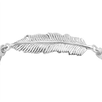 Royal Bali Kollektion - Tulang Naga Armband in 925 Silber, 20cm