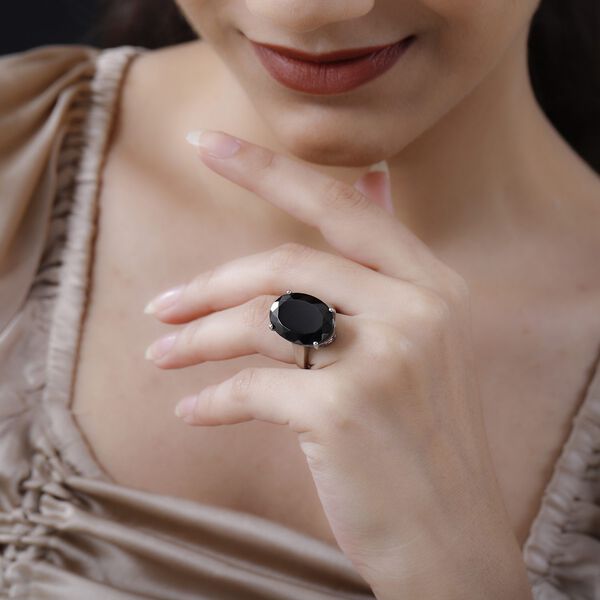 Elite Schungit Ring - 10,76 ct. image number 3