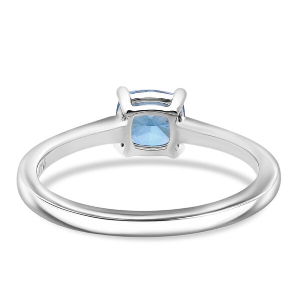 LUXURIANT SI Labor blauer Diamant Ring - 1 ct. image number 4