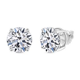 LUXURIANT VS Labor Diamant Ohrringe in 950 Platin - 10 ct. LUXURIANT VS Labor Diamant Ohrringe in 950 Platin - 10 ct.