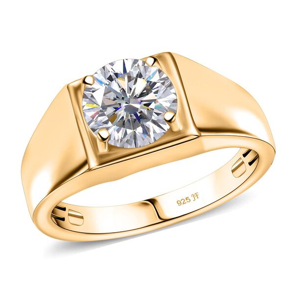 J Francis gefertigt mit SWAROVSKI-  Swarovski Zirkonia Solitär Ring image number 4