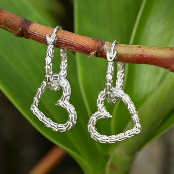 Royal Bali - 925 Silber Ohrringe 6,50g