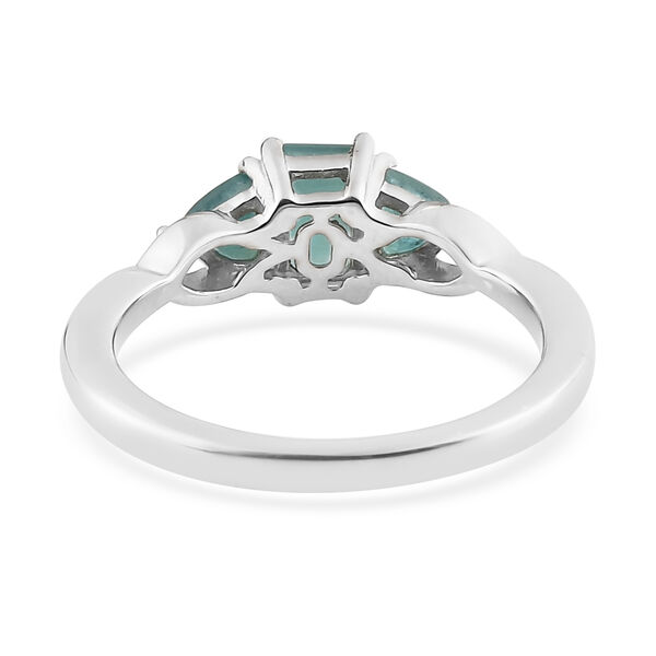 Grandidierit-Ring, 925 Silber platiniert  ca. 1,10 ct image number 6