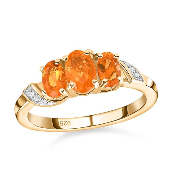 Salamanca Feueropal und Zirkon-Ring image number 4