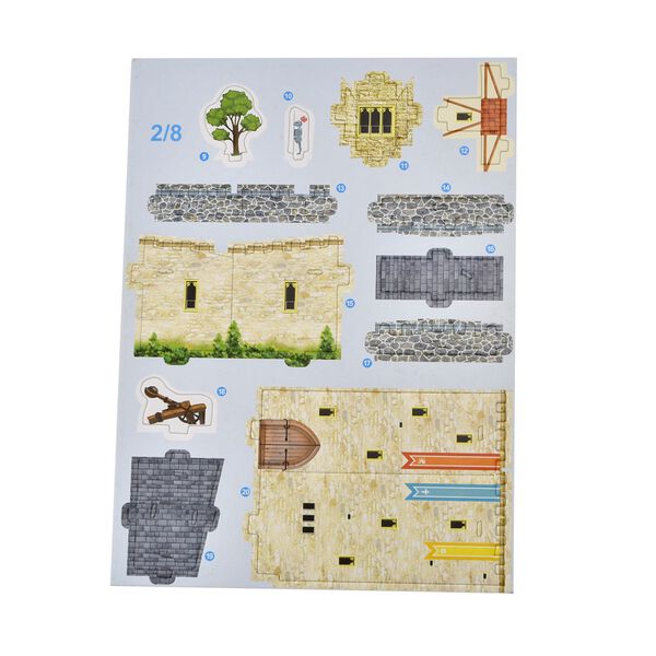 3D-Puzzle Schloss der Abenteuer, inkl. aller Werkzeuge, 27x27x12cm image number 5