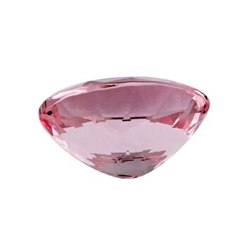 AAAA Rosa Morganit ungefasster Edelstein, Oval- und Facettenschliff - 1,81 ct.
