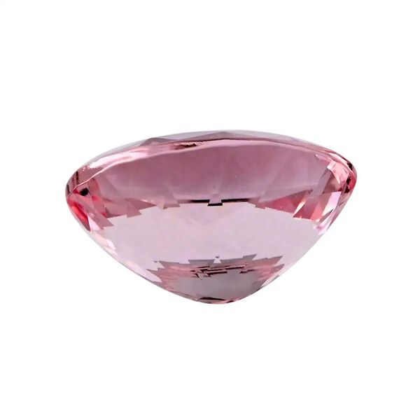 AAAA Rosa Morganit ungefasster Edelstein, Oval- und Facettenschliff - 1,81 ct. image number 2