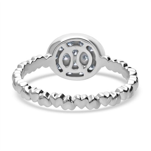 LUXURIANT DIAMOND- SI Labor Diamant Ring, 925 Silber rhodiniert - 0,34 ct. image number 4